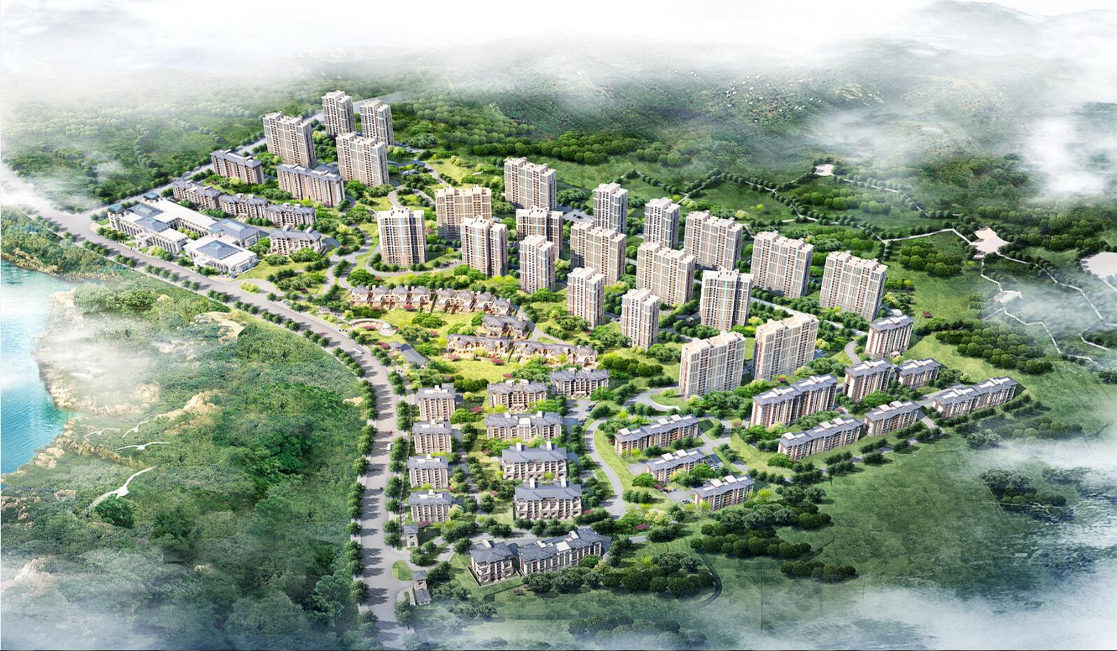 延长石油工贸有限乐竞(中国)宝塔区鱼种场综合性居住小区景观设计项目